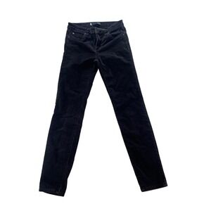 KUT From The Kloth Womens Corduroy Pants Black Size 2 Stretch Denim Jeans‎